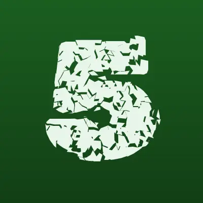 5 цен+5, сеть магазинов, лого-визитка
