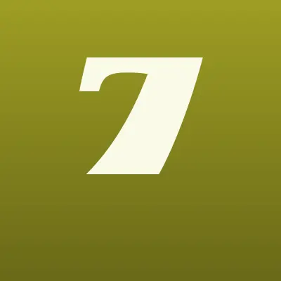 7 Миля, магазин автозапчастей, лого-визитка