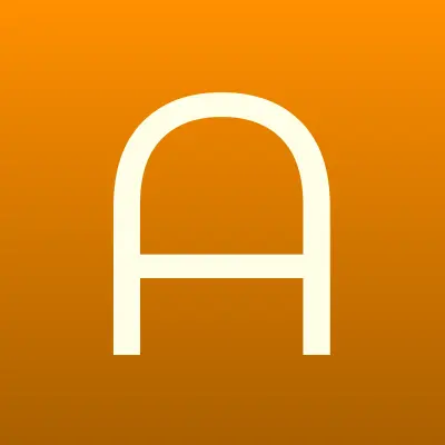 Альфа, агентство недвижимости, лого-визитка