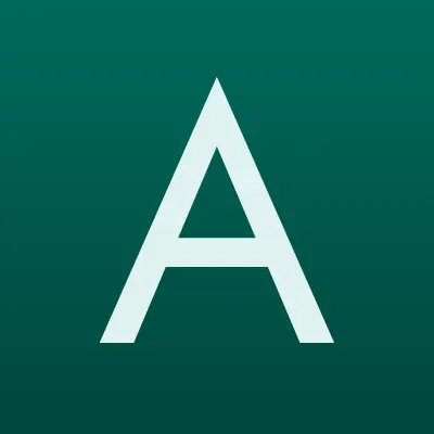 Альфа, торговая компания, лого-визитка
